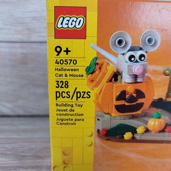 NEW Lego Halloween Cat and Mouse Limited‎ Release Edition Seasonal Fall 40570 - Picture 3 of 6